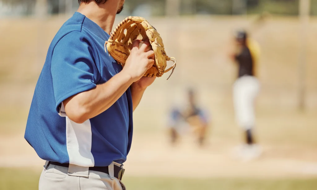 Baseball pitcher after a successful shoulder recovery